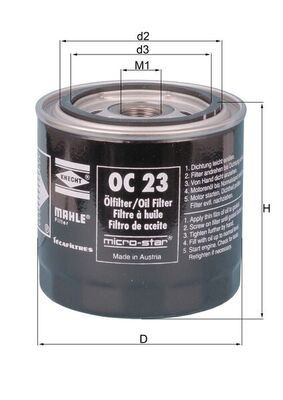 OC138 Mahle Original
